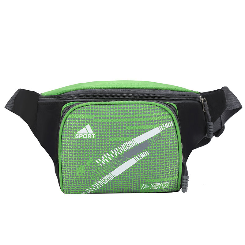 New Exercise Belt Bag for Men and Women Canvas Multi-Functional Oxford Large Capacity Cash Bags Mobile Phone Men&#039;s Cash Register Business Bag