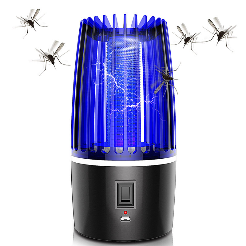 New Electric Shock Charging USB Photocatalyst Mosquito Killing Lamp Household Mosquito Repellent Led Mosquito Killer Mos