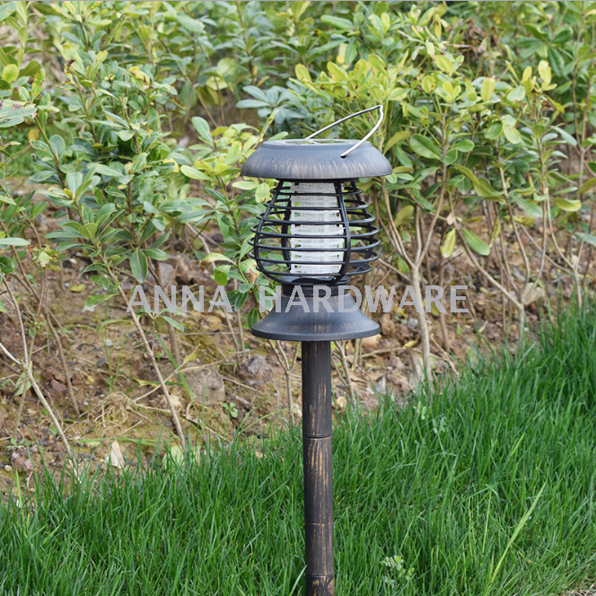 Solar mosquito killer LED mosquito killer dual outdoor lights to insert lights hanging lights retro courtyard lights