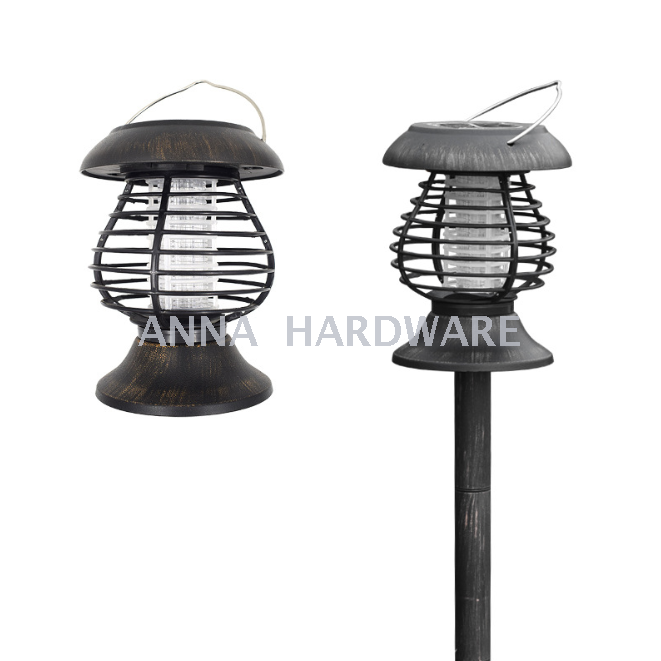 Solar mosquito killer LED mosquito killer dual outdoor lights to insert lights hanging lights retro courtyard lights