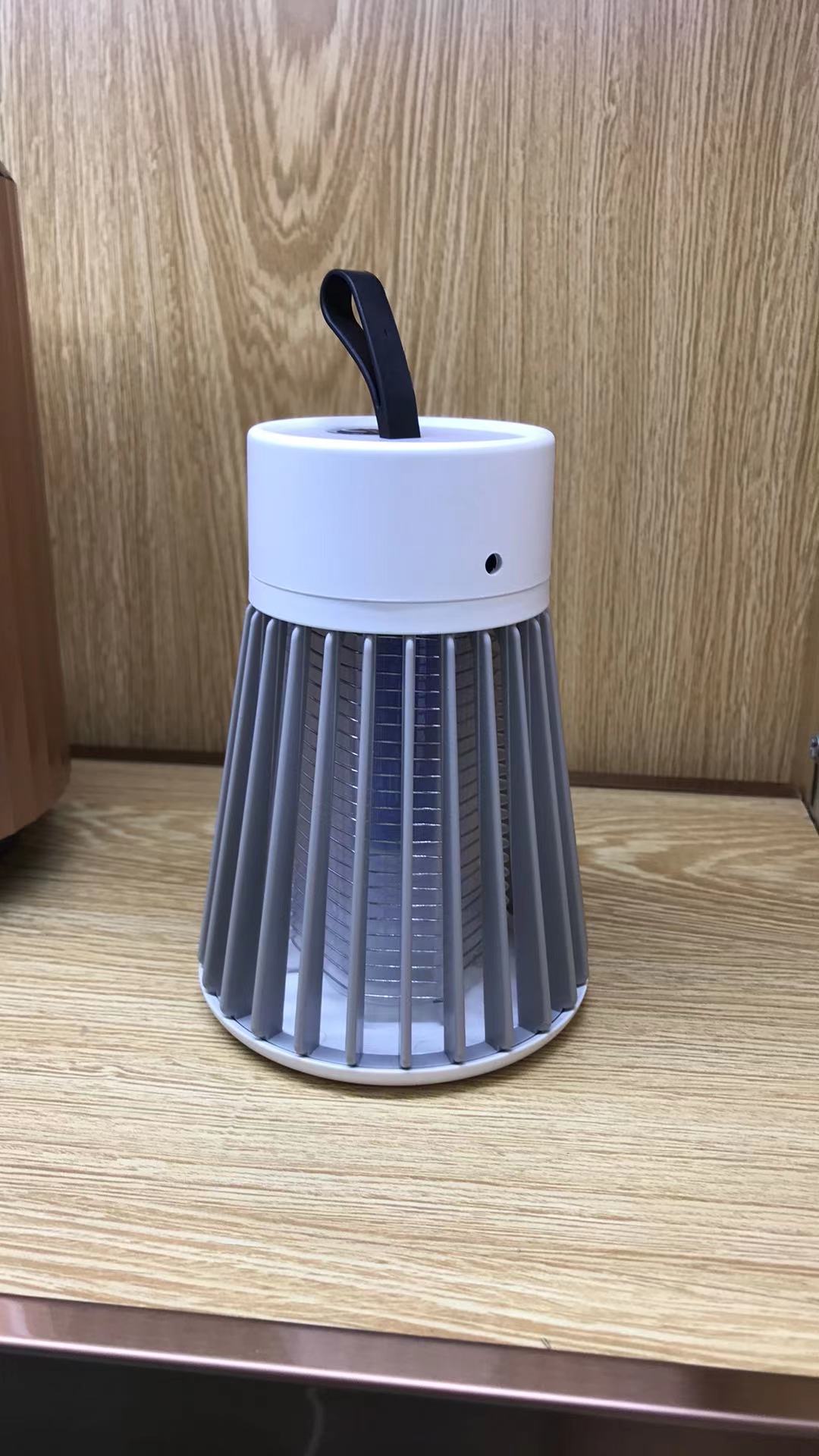 2021 New Mosquito Killing Lamp Household Outdoor Electric Shock Electric Mosquito Lamp USB Charging Mute Mosquito Killer Phantom Second Generation