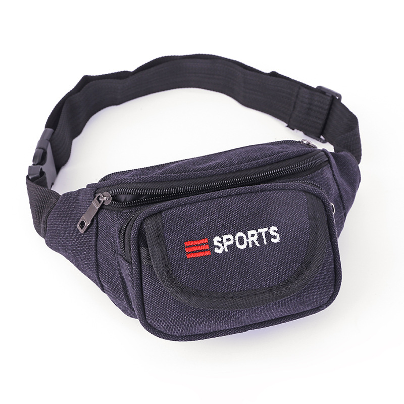 New Waist Bag Men's and Women's Multifunctional Multi-Layer Canvas Cash Register Business Bag Wear-Resistant Outdoor Sports Mobile Phone Bag Wallet New Waist Bag Men's and Women's Multifunctional Multi-Layer Canvas Cash Register Business Bag Wear-Resistant Outdoor Sports Mobile Phone Bag Wallet