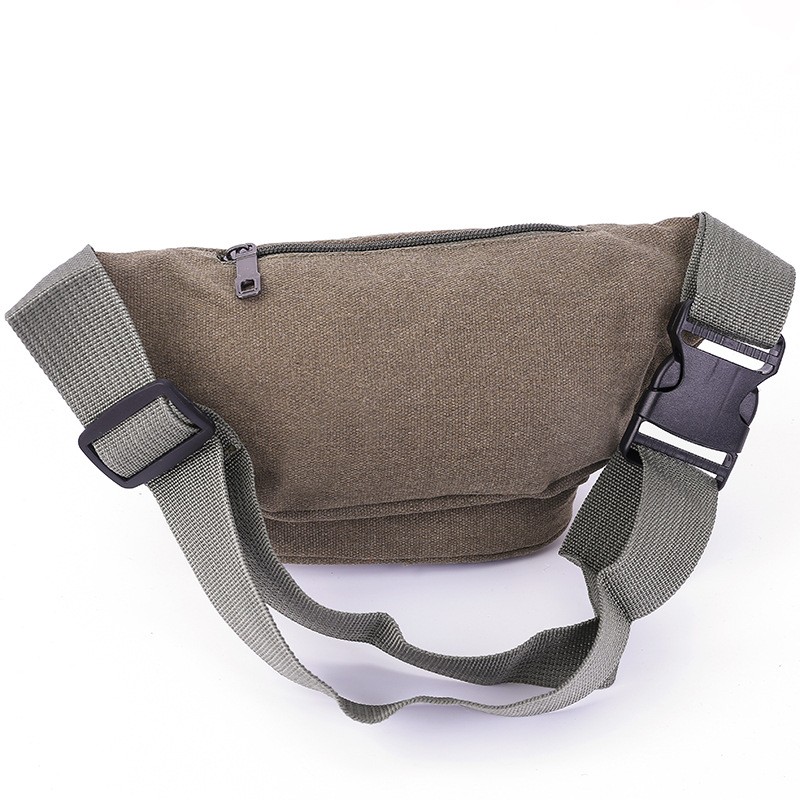 New Waist Bag Men's and Women's Multifunctional Multi-Layer Canvas Cash Register Business Bag Wear-Resistant Outdoor Sports Mobile Phone Bag Wallet New Waist Bag Men's and Women's Multifunctional Multi-Layer Canvas Cash Register Business Bag Wear-Resistant Outdoor Sports Mobile Phone Bag Wallet