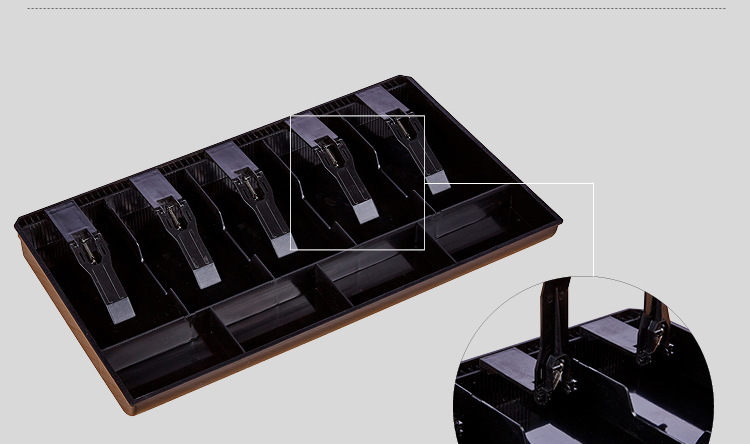 Cash Register Box Five Grid Cash Register Box Drawer Cash Register Collection Box Cash Collection Box Cash Box Cash Register Box Five Grid Cash Register Box Drawer Cash Register Collection Box Cash Collection Box Cash Box