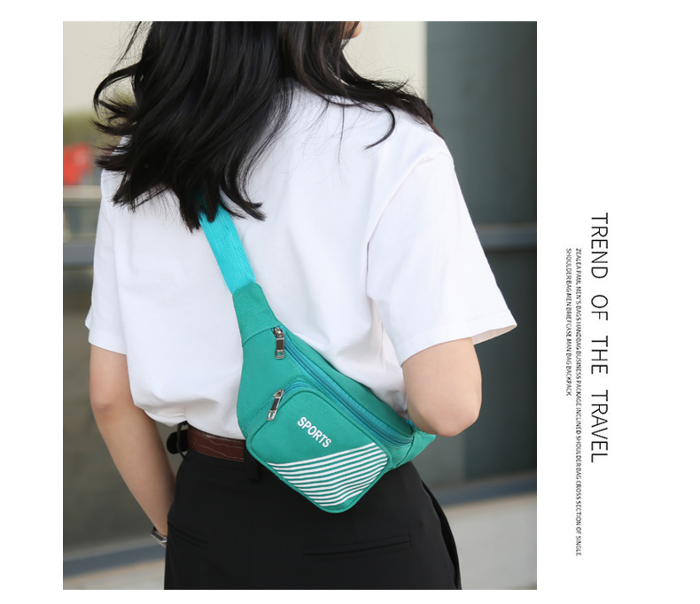 Sports Waist Bag Men's and Women's New Canvas Multi-Functional Large Capacity Cash Bags Mobile Phone Men's Cash Register Business Bag Sports Waist Bag Men's and Women's New Canvas Multi-Functional Large Capacity Cash Bags Mobile Phone Men's Cash Register Business Bag