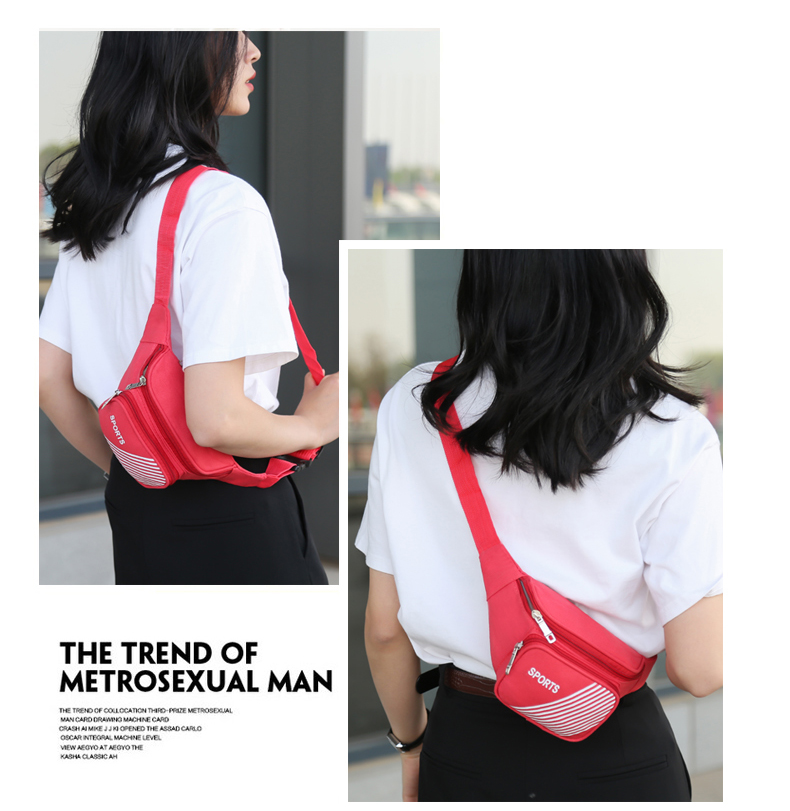 Sports Waist Bag Unisex New Canvas Multi-Functional Large Capacity Cash Bags Mobile Phone Men Cash Register Business Bag Sports Waist Bag Unisex New Canvas Multi-Functional Large Capacity Cash Bags Mobile Phone Men Cash Register Business Bag