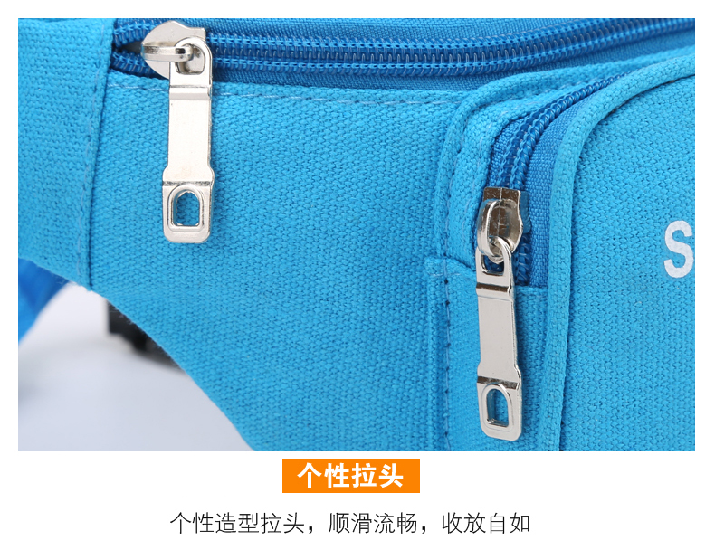 Sports Waist Bag Men's and Women's New Canvas Multi-Functional Large Capacity Cash Bags Mobile Phone Men's Cash Register Business Bag Sports Waist Bag Men's and Women's New Canvas Multi-Functional Large Capacity Cash Bags Mobile Phone Men's Cash Register Business Bag