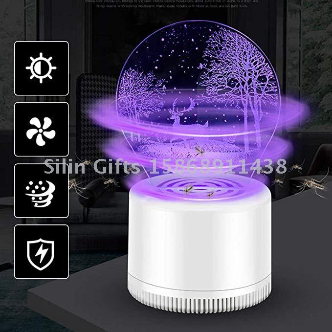 Slingifts 3D mosquito killer mute USB household mosquito killer led mosquito night light  pregnancy baby mosquito