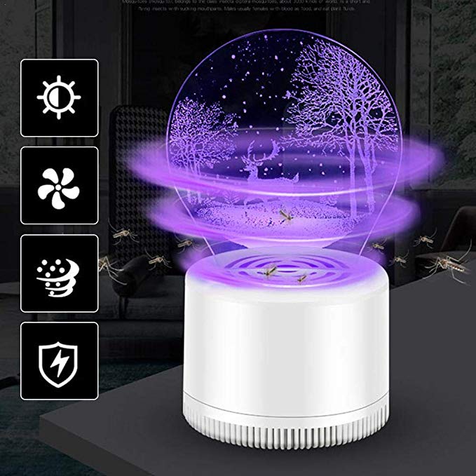 Slingifts 3D mosquito killer mute USB household mosquito killer led mosquito night light  pregnancy baby mosquito