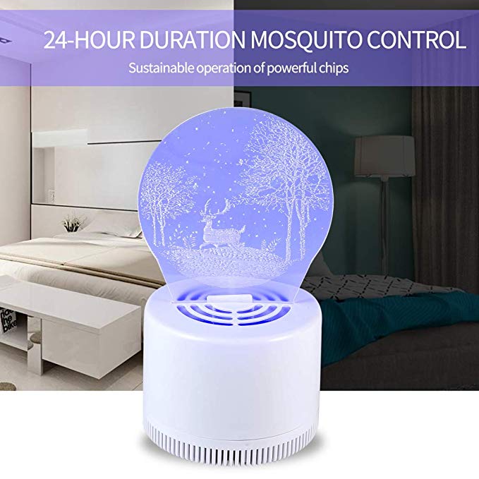 Slingifts 3D mosquito killer mute USB household mosquito killer led mosquito night light  pregnancy baby mosquito