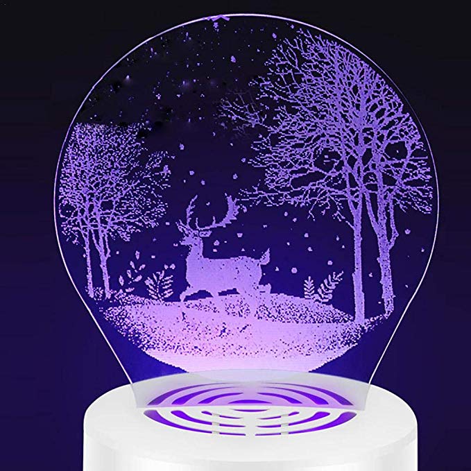 Slingifts 3D mosquito killer mute USB household mosquito killer led mosquito night light  pregnancy baby mosquito