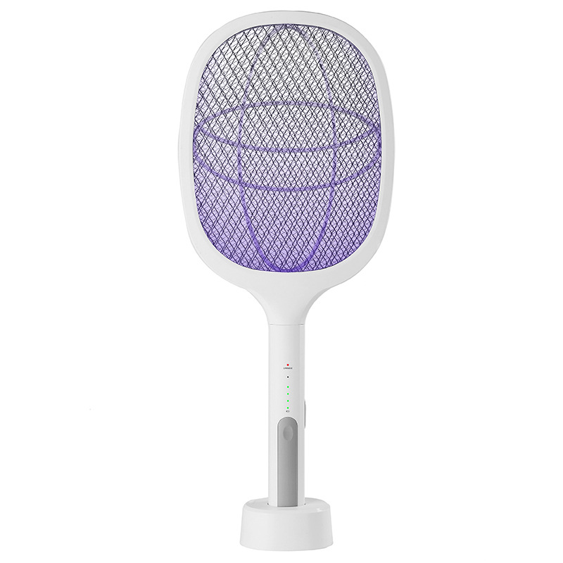 USB Rechargeable Mosquito Swatter Indoor Lithium Battery Electric Mosquito Swatter Summer Dual-Use Mosquito Killer Electrical Appliance Factory Wholesale
