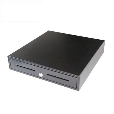 Cash register cash box steel cash box eight compartments three locks Cash register cash box steel cash box eight compartments three locks