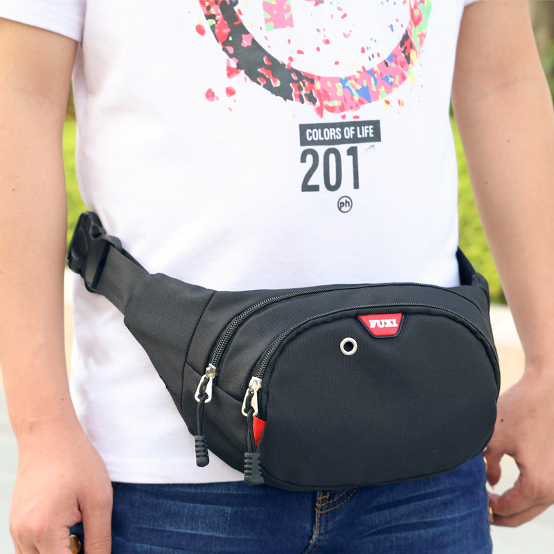 Mountaineering Multi-Functional Men&#039;s and Women&#039;s Business Waist Pack Leisure Travel Cash Register Slanted Chest Bag Wholesale Customization