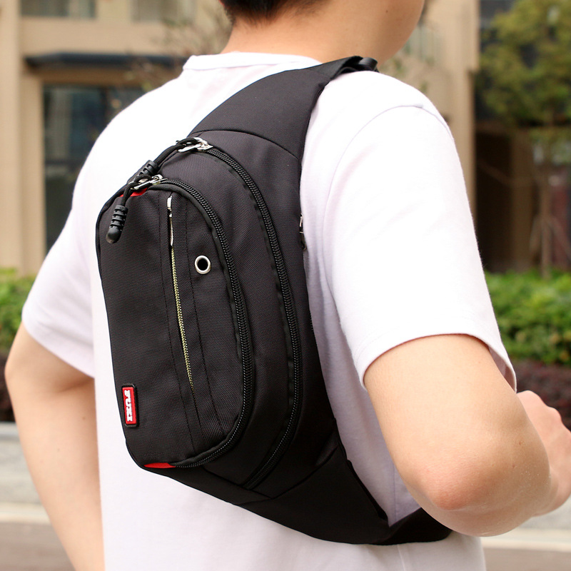 Mountaineering Multi-Functional Men&#039;s and Women&#039;s Business Waist Pack Leisure Travel Cash Register Slanted Chest Bag Wholesale Customization