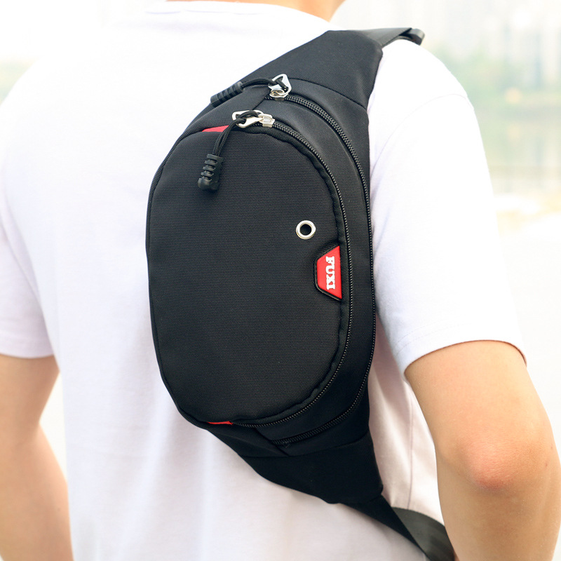 Mountaineering Multi-Functional Men&#039;s and Women&#039;s Business Waist Pack Leisure Travel Cash Register Slanted Chest Bag Wholesale Customization