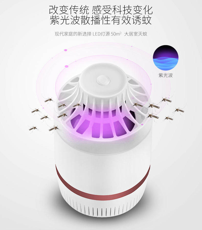 New usb photocatalyst mosquito killer for household mosquito killer LED mosquito killer mosquito trap lamp