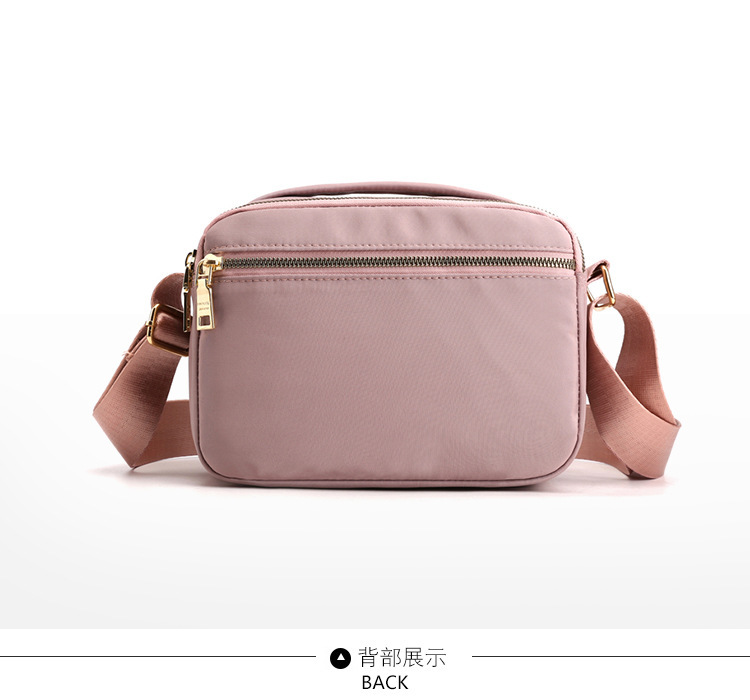 Multi-Layer Zipper Oxford Cloth Small Bag Casual Messenger Bag Large Capacity Cash Register Business Bag Women's Shoulder Lightweight Mom Bag Multi-Layer Zipper Oxford Cloth Small Bag Casual Messenger Bag Large Capacity Cash Register Business Bag Women's Shoulder Lightweight Mom Bag