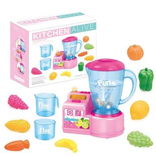Foreign Trade New Multi-Function Simulation Cash Register Toy Home Appliance Series Children Play House Electric Lamplight Music