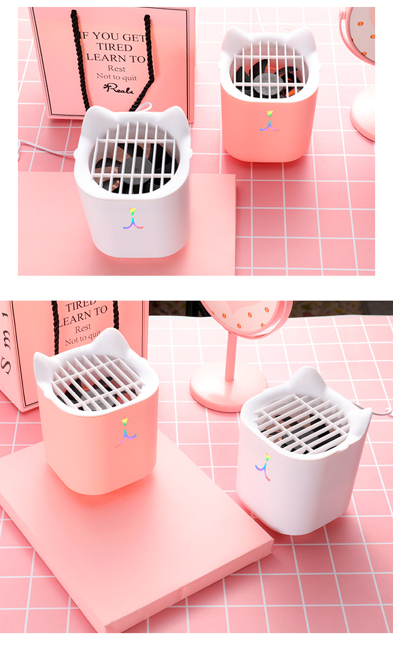 USB Photocatalyst Cat Cat Mosquito Killing Lamp Household Fly Killing Mosquito Repellent Mosquito Killer Mosquito Trap Lamp