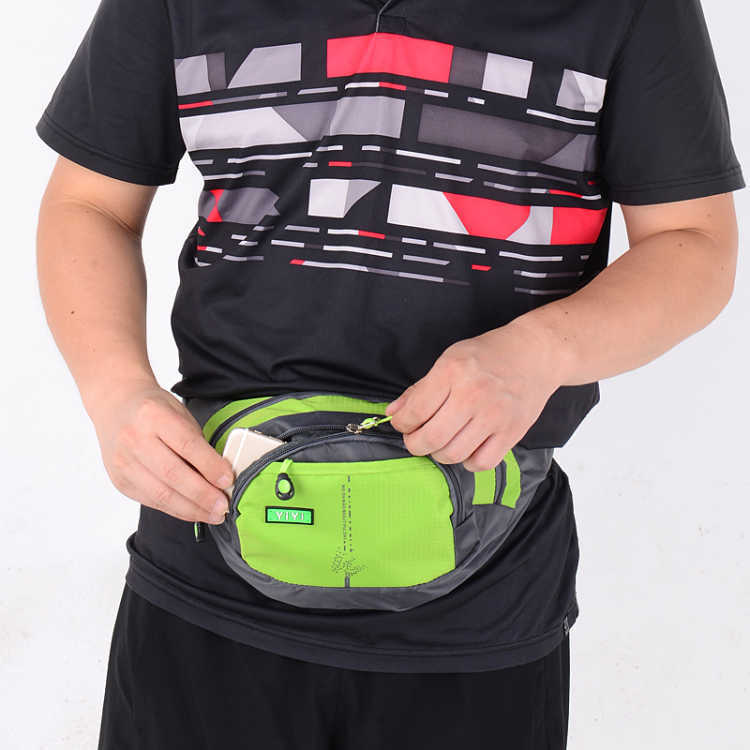 Multifunctional Sports Waist Bag Chest Bag Large Capacity Men&#039;s and Women&#039;s Cash Register Business Bag Waterproof Outdoor Mobile Phone Bag Backpack