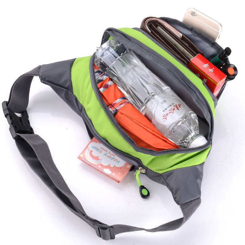 Multifunctional Sports Waist Bag Chest Bag Large Capacity Men&#039;s and Women&#039;s Cash Register Business Bag Waterproof Outdoor Mobile Phone Bag Backpack