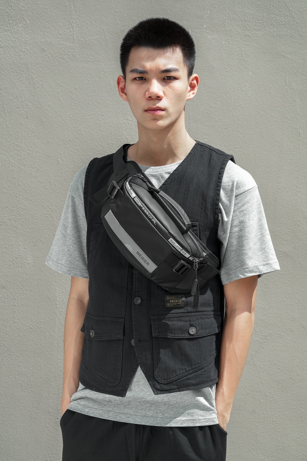 Waist Bag Men's and Women's Multi-Functional Large Capacity Waterproof Cash Register Business Bag Wearable and Trendy Outdoor Sports Mobile Phone Wallet Waist Bag Men's and Women's Multi-Functional Large Capacity Waterproof Cash Register Business Bag Wearable and Trendy Outdoor Sports Mobile Phone Wallet