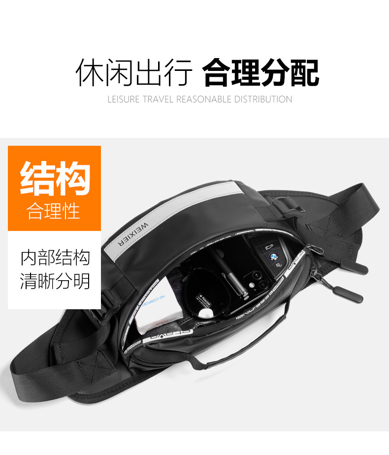 Waist Bag Men's and Women's Multi-Functional Large Capacity Waterproof Cash Register Business Bag Wearable and Trendy Outdoor Sports Mobile Phone Wallet Waist Bag Men's and Women's Multi-Functional Large Capacity Waterproof Cash Register Business Bag Wearable and Trendy Outdoor Sports Mobile Phone Wallet