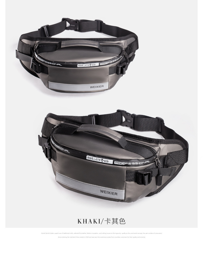 Waist Bag Men's and Women's Multi-Functional Large Capacity Waterproof Cash Register Business Bag Wearable and Trendy Outdoor Sports Mobile Phone Wallet Waist Bag Men's and Women's Multi-Functional Large Capacity Waterproof Cash Register Business Bag Wearable and Trendy Outdoor Sports Mobile Phone Wallet