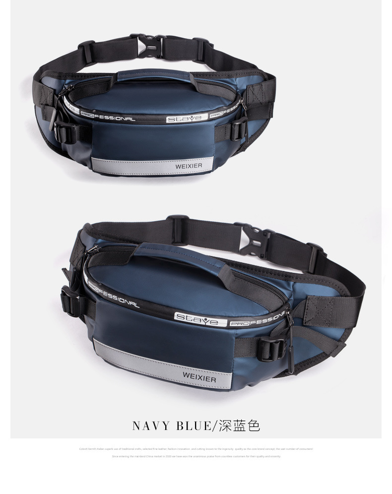 Waist Bag Men's and Women's Multi-Functional Large Capacity Waterproof Cash Register Business Bag Wearable and Trendy Outdoor Sports Mobile Phone Wallet Waist Bag Men's and Women's Multi-Functional Large Capacity Waterproof Cash Register Business Bag Wearable and Trendy Outdoor Sports Mobile Phone Wallet