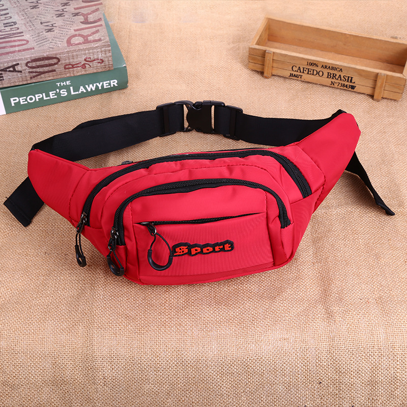 Outdoor Pocket Men and Women Cash Register Large Capacity Mobile Phone Bag Sports Running Express Cycling Travel Chest Bag Waterproof