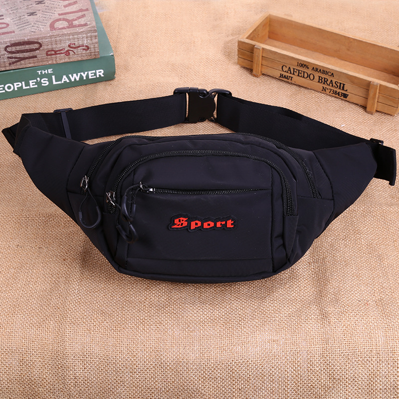 Outdoor Pocket Men and Women Cash Register Large Capacity Mobile Phone Bag Sports Running Express Cycling Travel Chest Bag Waterproof