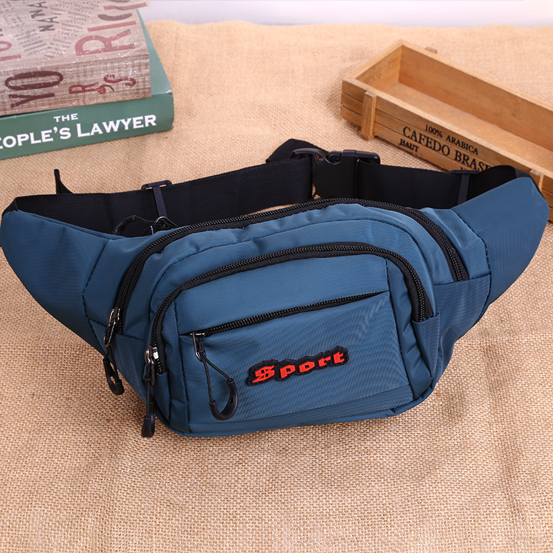 Outdoor Pocket Men and Women Cash Register Large Capacity Mobile Phone Bag Sports Running Express Cycling Travel Chest Bag Waterproof