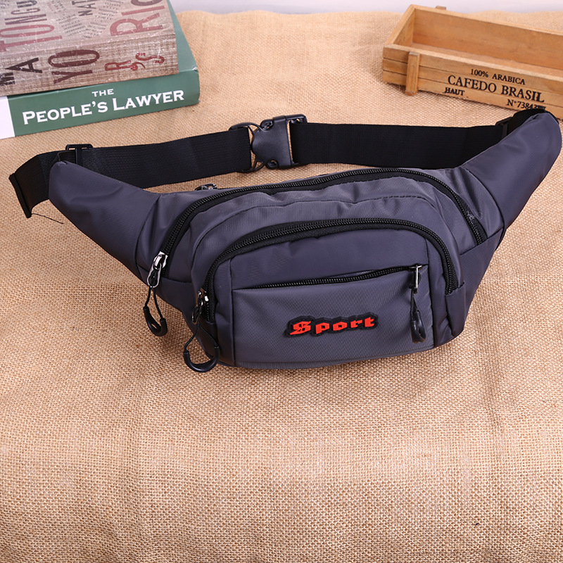 Outdoor Pocket Men and Women Cash Register Large Capacity Mobile Phone Bag Sports Running Express Cycling Travel Chest Bag Waterproof