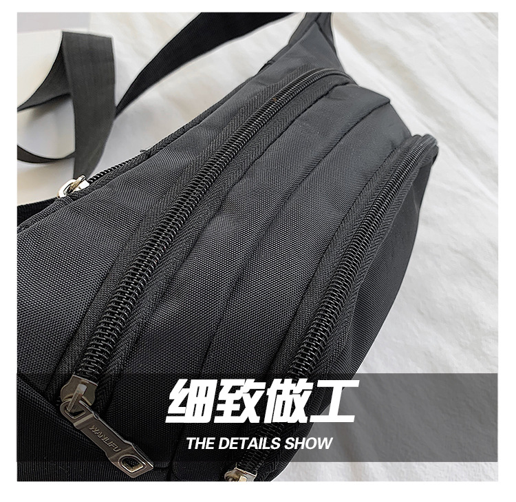 Wholesale Customized Men and Women Casual Waist Bag Cash Register Cell Phone Storage Bag Nylon Sports Shoulder Bag Crossbody Chest Bag Wholesale Customized Men and Women Casual Waist Bag Cash Register Cell Phone Storage Bag Nylon Sports Shoulder Bag Crossbody Chest Bag