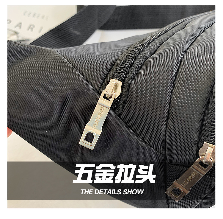 Wholesale Customized Men and Women Casual Waist Bag Cash Register Cell Phone Storage Bag Nylon Sports Shoulder Bag Crossbody Chest Bag Wholesale Customized Men and Women Casual Waist Bag Cash Register Cell Phone Storage Bag Nylon Sports Shoulder Bag Crossbody Chest Bag