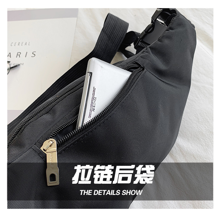 Wholesale Customized Men and Women Casual Waist Bag Cash Register Cell Phone Storage Bag Nylon Sports Shoulder Bag Crossbody Chest Bag Wholesale Customized Men and Women Casual Waist Bag Cash Register Cell Phone Storage Bag Nylon Sports Shoulder Bag Crossbody Chest Bag