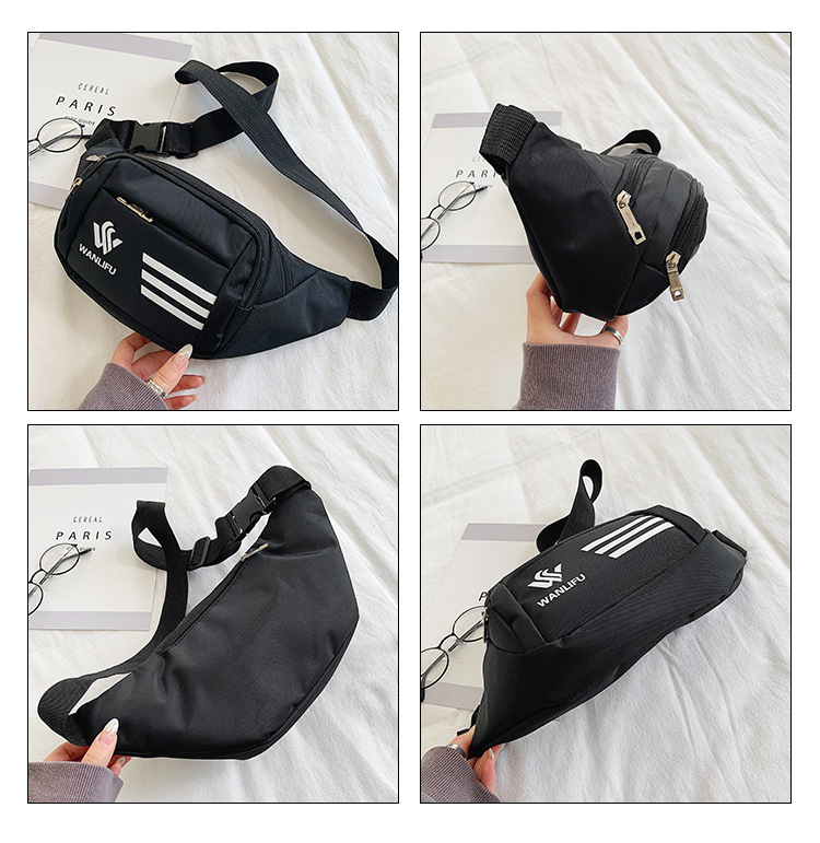 Wholesale Customized Men and Women Casual Waist Bag Cash Register Cell Phone Storage Bag Nylon Sports Shoulder Bag Crossbody Chest Bag Wholesale Customized Men and Women Casual Waist Bag Cash Register Cell Phone Storage Bag Nylon Sports Shoulder Bag Crossbody Chest Bag