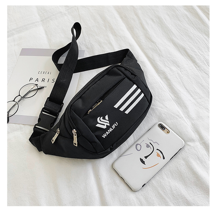 Wholesale Customized Men and Women Casual Waist Bag Cash Register Cell Phone Storage Bag Nylon Sports Shoulder Bag Crossbody Chest Bag Wholesale Customized Men and Women Casual Waist Bag Cash Register Cell Phone Storage Bag Nylon Sports Shoulder Bag Crossbody Chest Bag