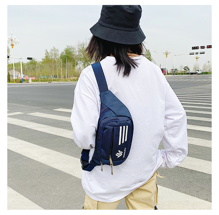 Wholesale Customized Men and Women Casual Waist Bag Cash Register Cell Phone Storage Bag Nylon Sports Shoulder Bag Crossbody Chest Bag Wholesale Customized Men and Women Casual Waist Bag Cash Register Cell Phone Storage Bag Nylon Sports Shoulder Bag Crossbody Chest Bag