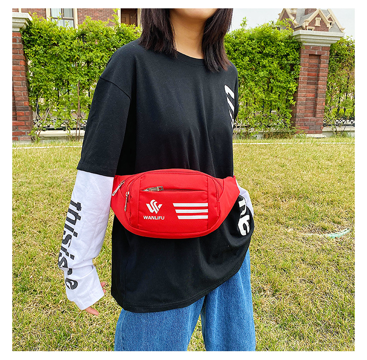 Wholesale Customized Men and Women Casual Waist Bag Cash Register Cell Phone Storage Bag Nylon Sports Shoulder Bag Crossbody Chest Bag Wholesale Customized Men and Women Casual Waist Bag Cash Register Cell Phone Storage Bag Nylon Sports Shoulder Bag Crossbody Chest Bag