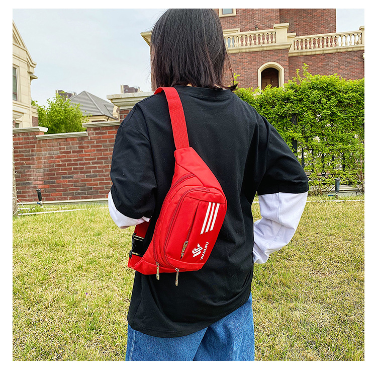 Wholesale Customized Men and Women Casual Waist Bag Cash Register Cell Phone Storage Bag Nylon Sports Shoulder Bag Crossbody Chest Bag Wholesale Customized Men and Women Casual Waist Bag Cash Register Cell Phone Storage Bag Nylon Sports Shoulder Bag Crossbody Chest Bag