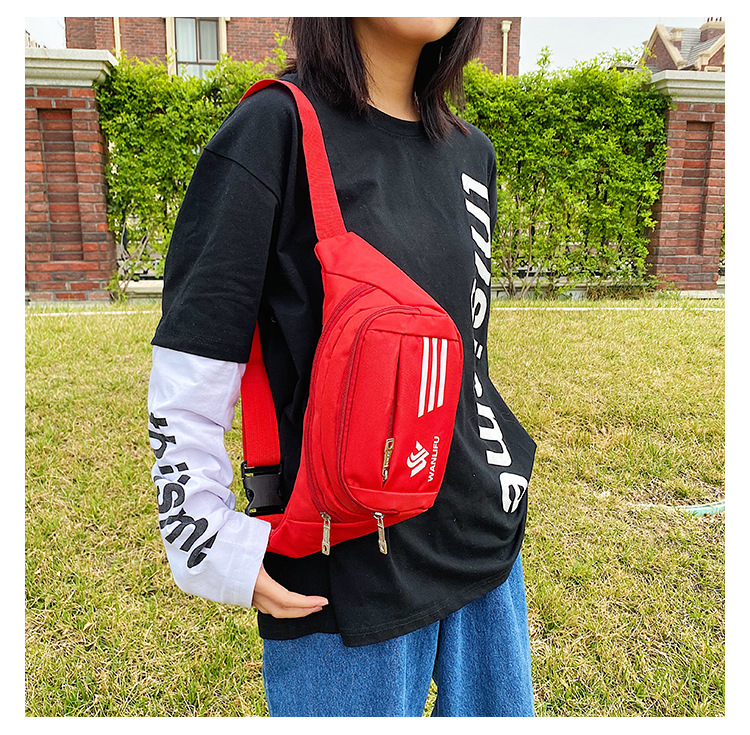Wholesale Customized Men and Women Casual Waist Bag Cash Register Cell Phone Storage Bag Nylon Sports Shoulder Bag Crossbody Chest Bag Wholesale Customized Men and Women Casual Waist Bag Cash Register Cell Phone Storage Bag Nylon Sports Shoulder Bag Crossbody Chest Bag