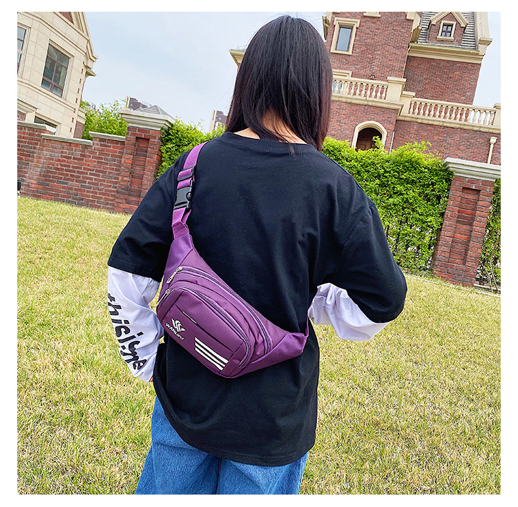 Wholesale Customized Men and Women Casual Waist Bag Cash Register Cell Phone Storage Bag Nylon Sports Shoulder Bag Crossbody Chest Bag Wholesale Customized Men and Women Casual Waist Bag Cash Register Cell Phone Storage Bag Nylon Sports Shoulder Bag Crossbody Chest Bag
