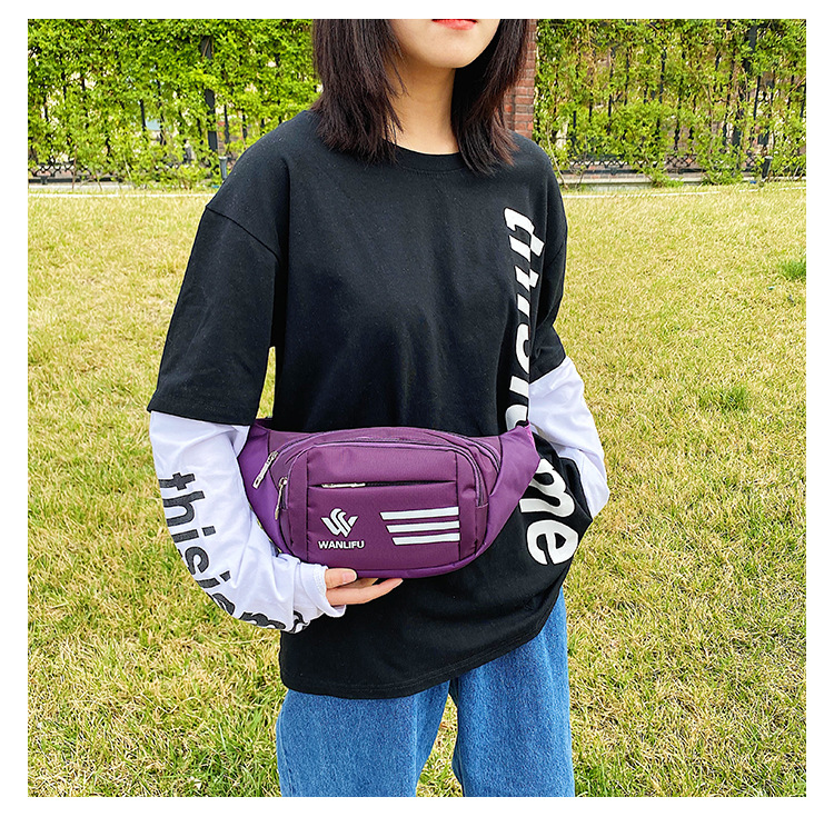 Wholesale Customized Men and Women Casual Waist Bag Cash Register Cell Phone Storage Bag Nylon Sports Shoulder Bag Crossbody Chest Bag Wholesale Customized Men and Women Casual Waist Bag Cash Register Cell Phone Storage Bag Nylon Sports Shoulder Bag Crossbody Chest Bag