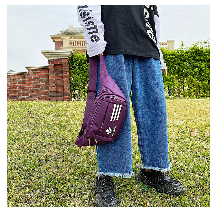 Wholesale Customized Men and Women Casual Waist Bag Cash Register Cell Phone Storage Bag Nylon Sports Shoulder Bag Crossbody Chest Bag Wholesale Customized Men and Women Casual Waist Bag Cash Register Cell Phone Storage Bag Nylon Sports Shoulder Bag Crossbody Chest Bag