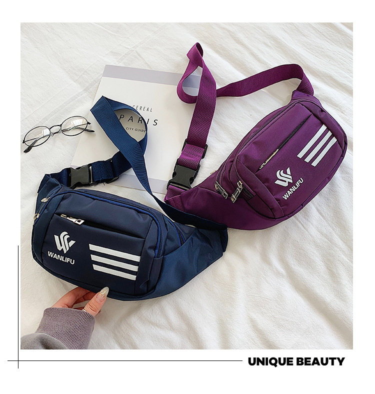 Wholesale Customized Men and Women Casual Waist Bag Cash Register Cell Phone Storage Bag Nylon Sports Shoulder Bag Crossbody Chest Bag Wholesale Customized Men and Women Casual Waist Bag Cash Register Cell Phone Storage Bag Nylon Sports Shoulder Bag Crossbody Chest Bag