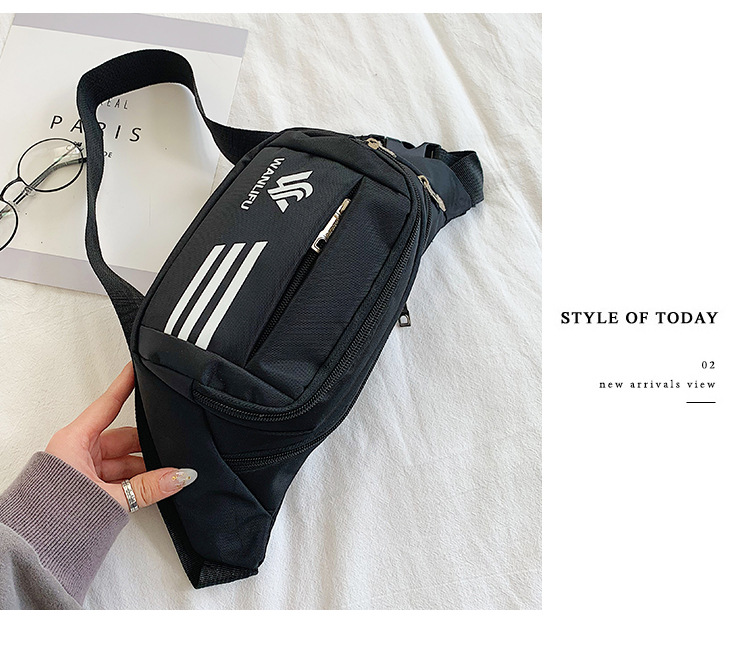 Wholesale Customized Men and Women Casual Waist Bag Cash Register Cell Phone Storage Bag Nylon Sports Shoulder Bag Crossbody Chest Bag Wholesale Customized Men and Women Casual Waist Bag Cash Register Cell Phone Storage Bag Nylon Sports Shoulder Bag Crossbody Chest Bag