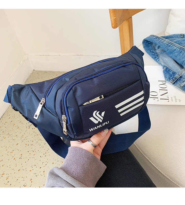 Wholesale Customized Men and Women Casual Waist Bag Cash Register Cell Phone Storage Bag Nylon Sports Shoulder Bag Crossbody Chest Bag Wholesale Customized Men and Women Casual Waist Bag Cash Register Cell Phone Storage Bag Nylon Sports Shoulder Bag Crossbody Chest Bag