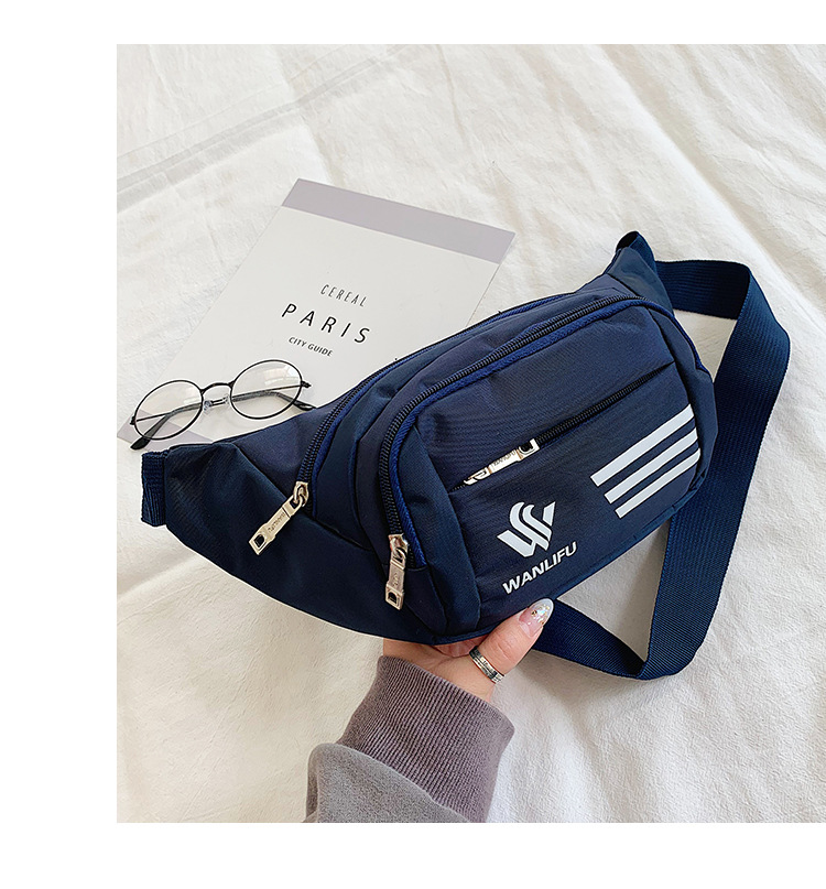 Wholesale Customized Men and Women Casual Waist Bag Cash Register Cell Phone Storage Bag Nylon Sports Shoulder Bag Crossbody Chest Bag Wholesale Customized Men and Women Casual Waist Bag Cash Register Cell Phone Storage Bag Nylon Sports Shoulder Bag Crossbody Chest Bag